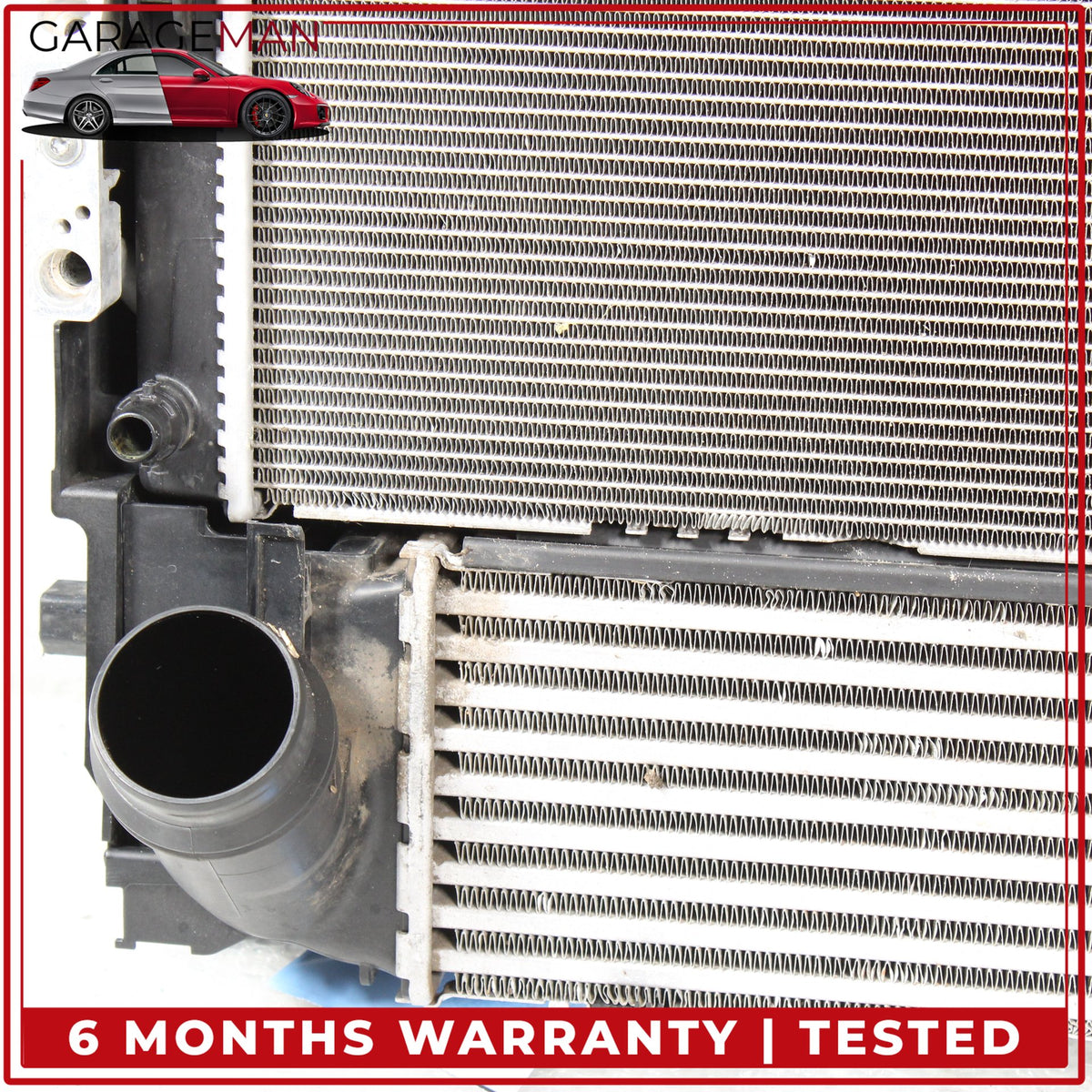 2014-2018 BMW 328d Engine Cooling Radiator AC Condenser Intercooler 7600532