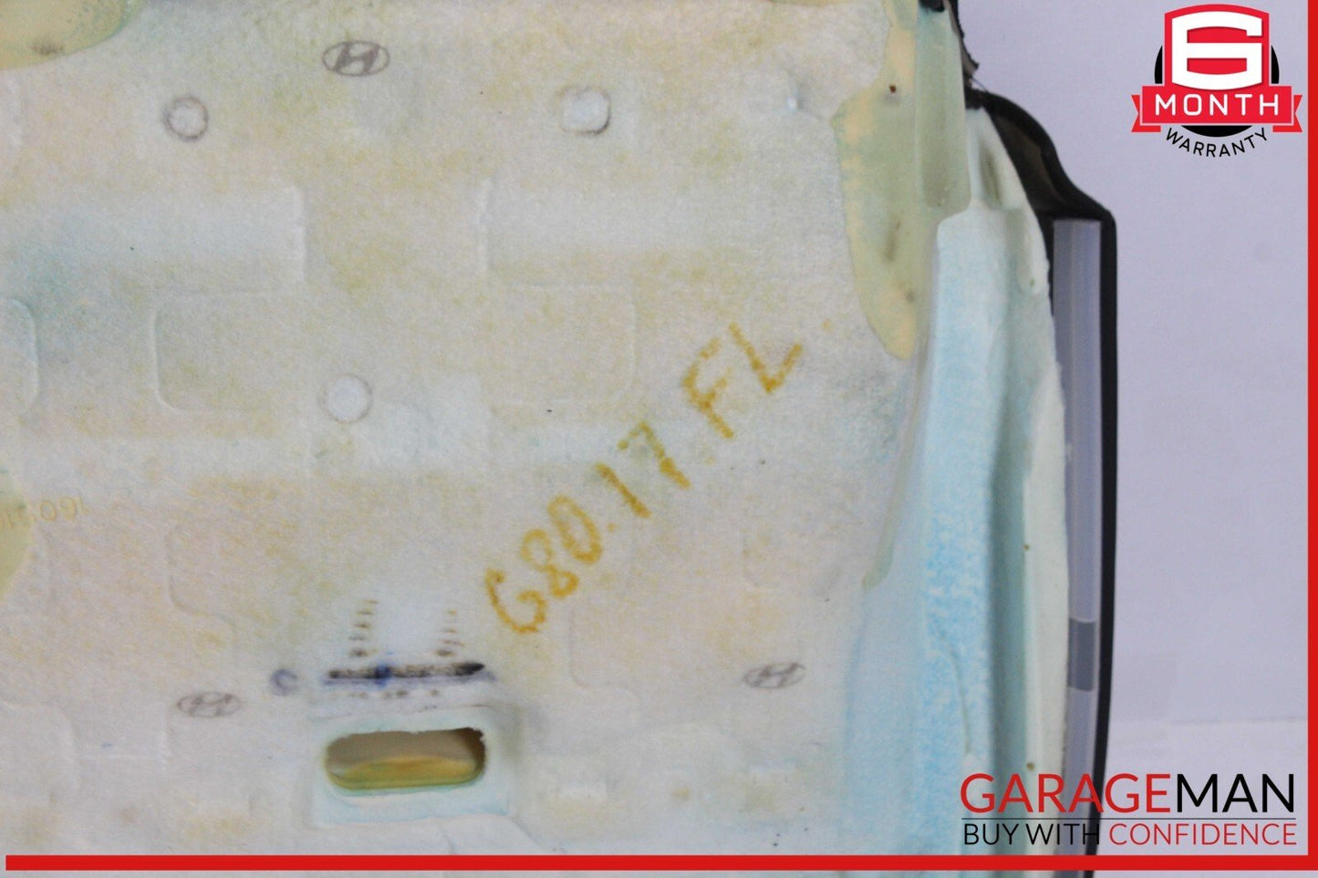 15-20 Hyundai Genesis G80 Front Right Side Lower Seat Cover Cushion OEM