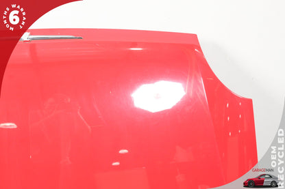 2002-2005 Ford Thunderbird Rear Trunk Lid Cover Panel Red 1W6Z7640110AA OEM