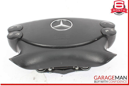 03-12 Mercedes R230 SL500 E350 Steering Wheel Airbag Air Bag Black OEM