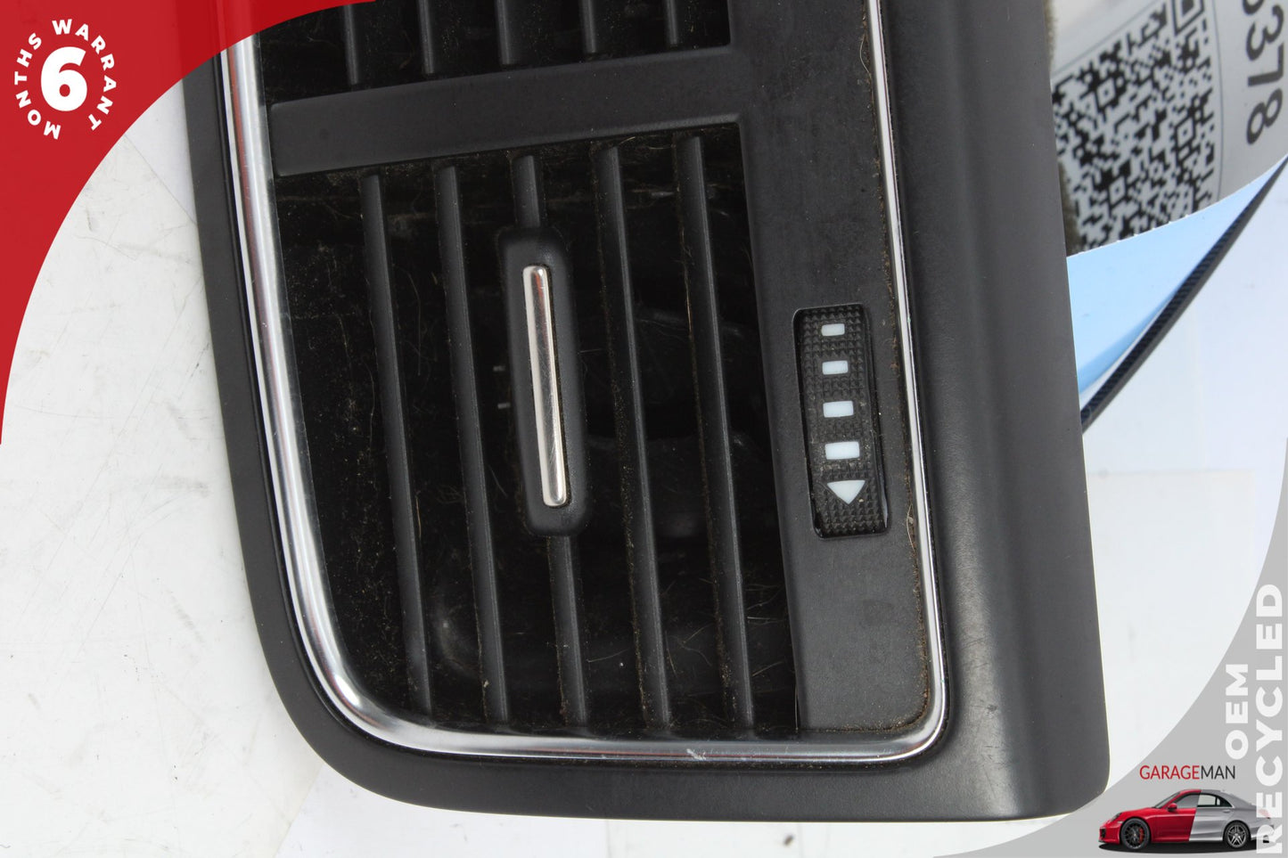 2009-2016 Audi A4 Rear Center Console A/C Air Vent Grille Trim 8K0819203