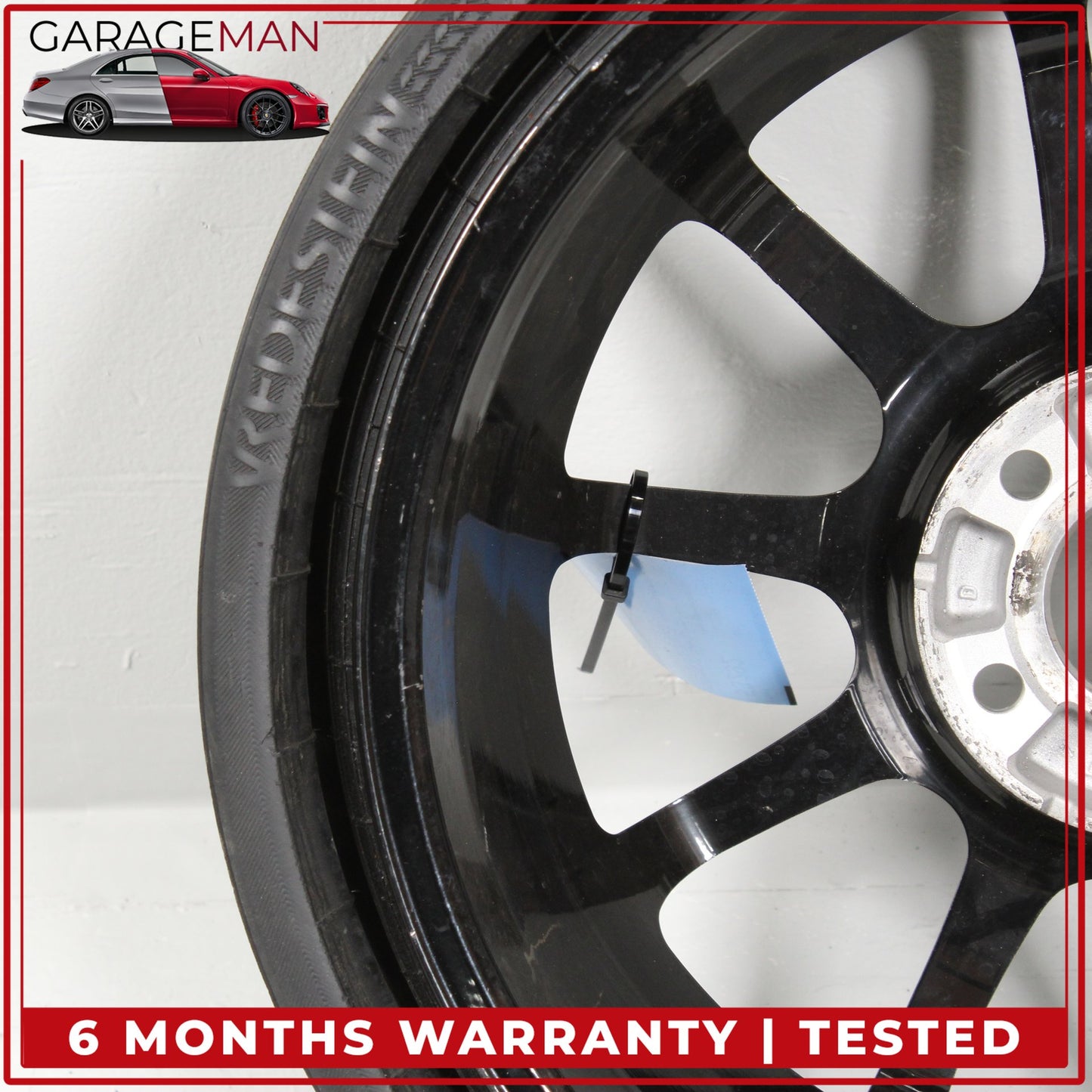 2003-2012 Mercedes R230 SL500 Emergency Spare Tire Wheel Donut Rim 17" 17 OEM
