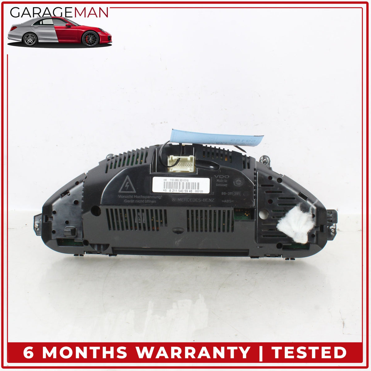 2007-2009 Mercedes W211 E350 Speedometer Instrument Cluster 2115405948 OEM