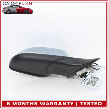 2012-2018 BMW 320i Front Right Side Door Rear View Mirror Blue Metallic OEM
