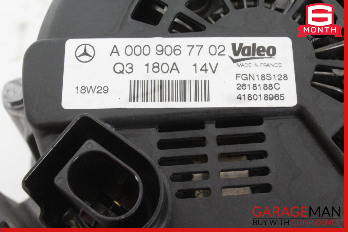 14-16 Mercedes W212 E250 Alternator Generator 0009067702 OEM