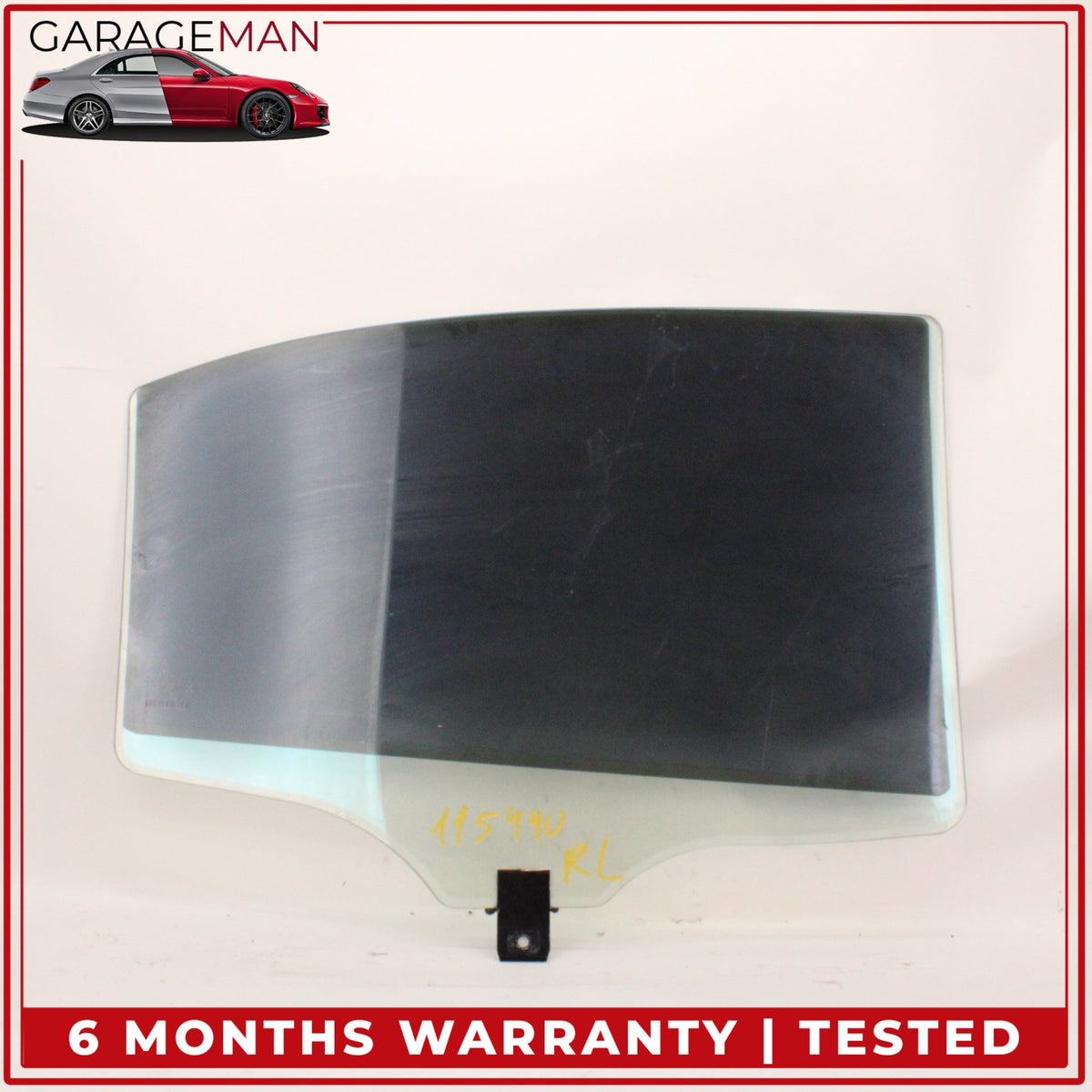 2007-2013 Mercedes W221 S400 Rear Left Driver Side Door Window Glass OEM