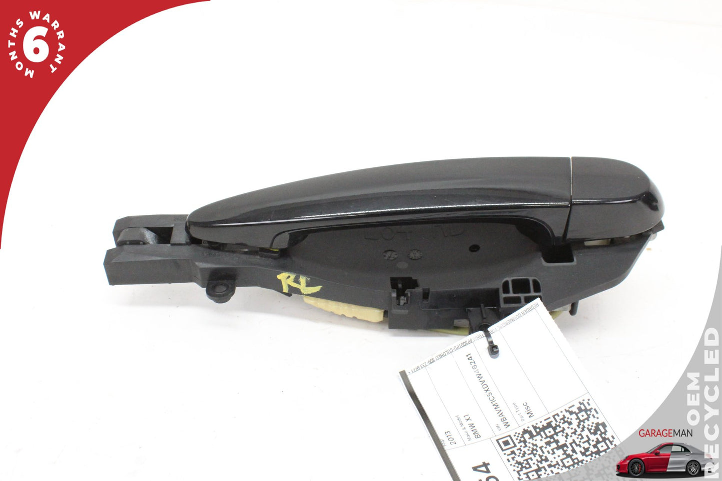 2013-2015 BMW X1 E84 Rear Left Driver Side Exterior Door Handle Black OEM