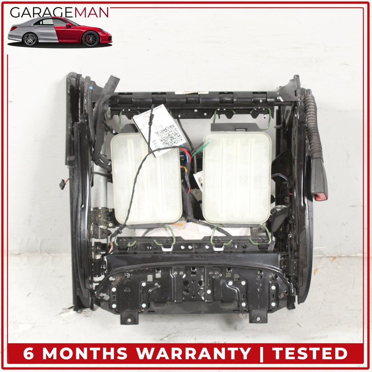2009-2013 BMW 550i F07 Front Right Side Seat Track Frame Rail w/ Motors OEM