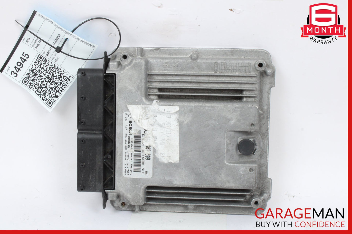 2018-2020 Audi A4 ECU ECM Engine Computer Control Module Unit 06L907309 OEM