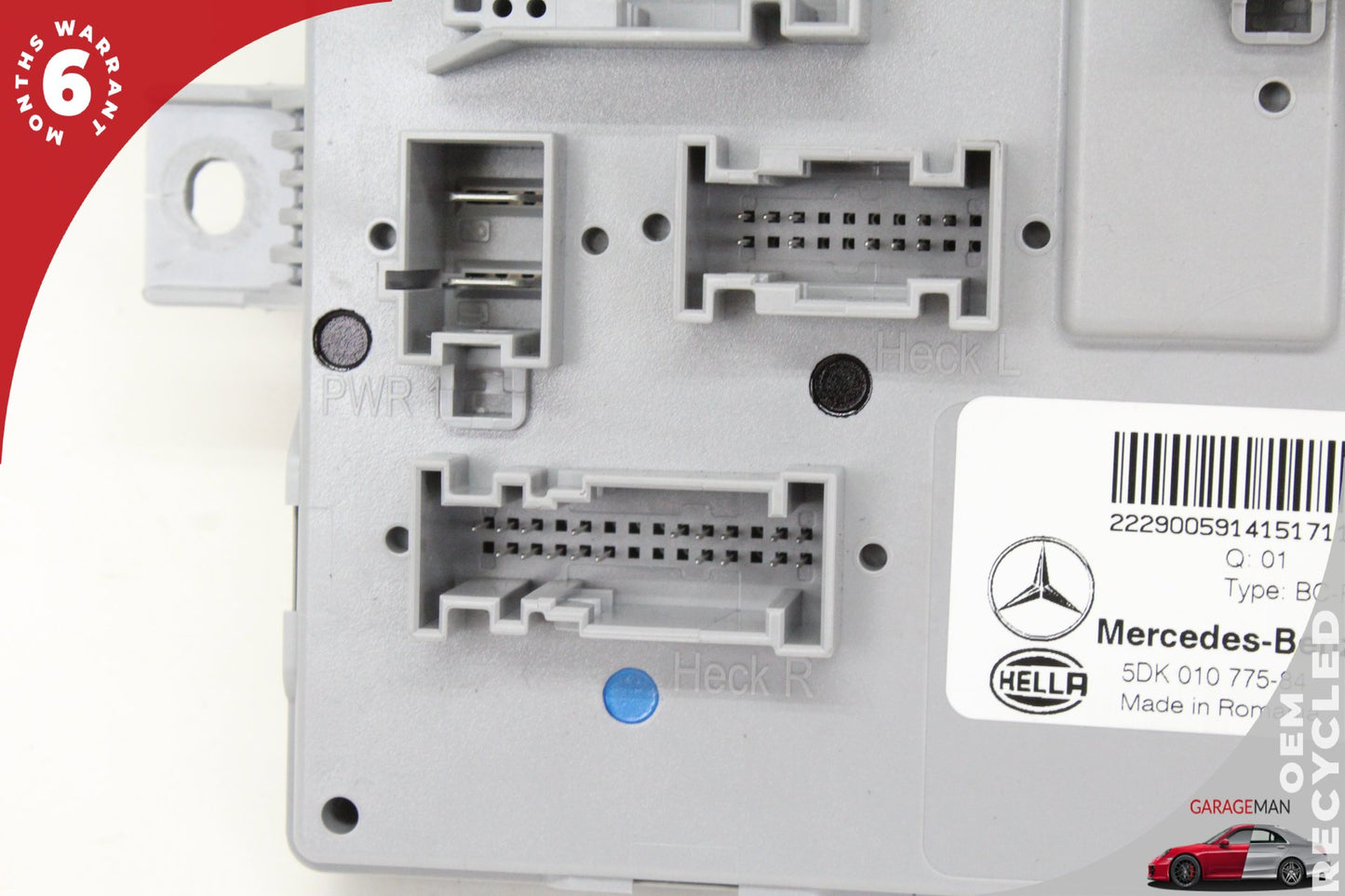 15-18 Mercedes-Benz C350e W205 Sedan Rear Trunk SAM Control Module 2229005914