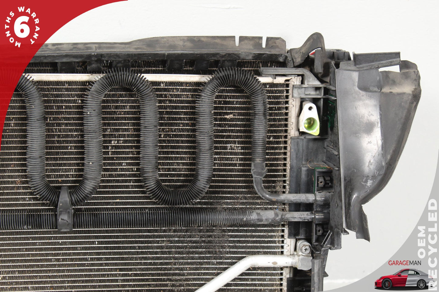 2008-2011 Mercedes W212 E350 Engine Cooling Radiator AC Air A/C Condenser OEM