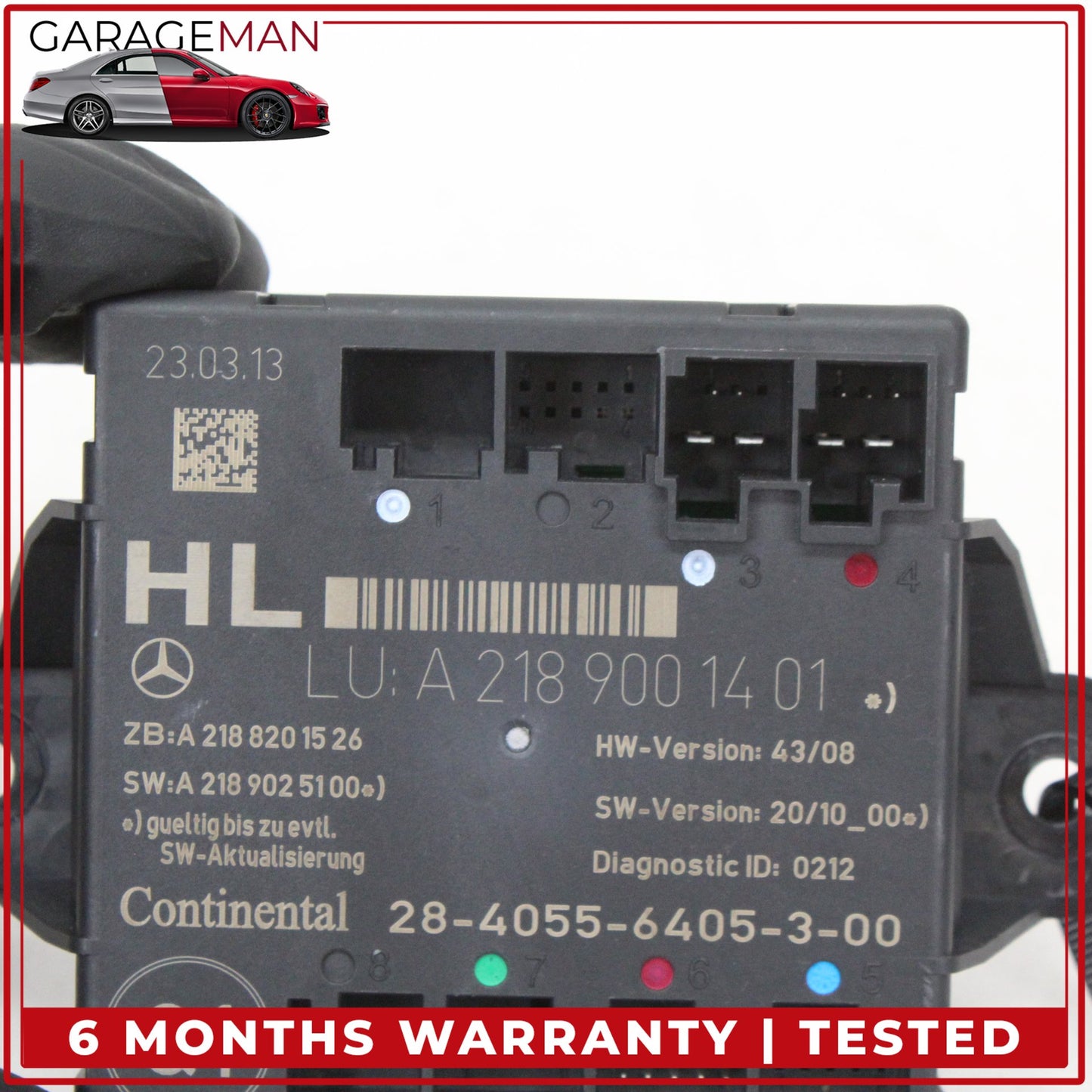 2008-2018 Mercedes-Benz CLS550 W218 Sedan Left Rear Door Control Module 2189001401 OEM