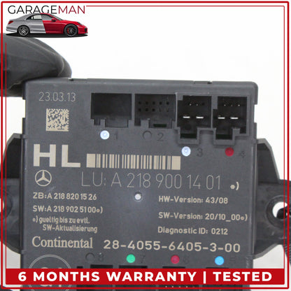 2008-2018 Mercedes-Benz CLS550 W218 Sedan Left Rear Door Control Module 2189001401 OEM