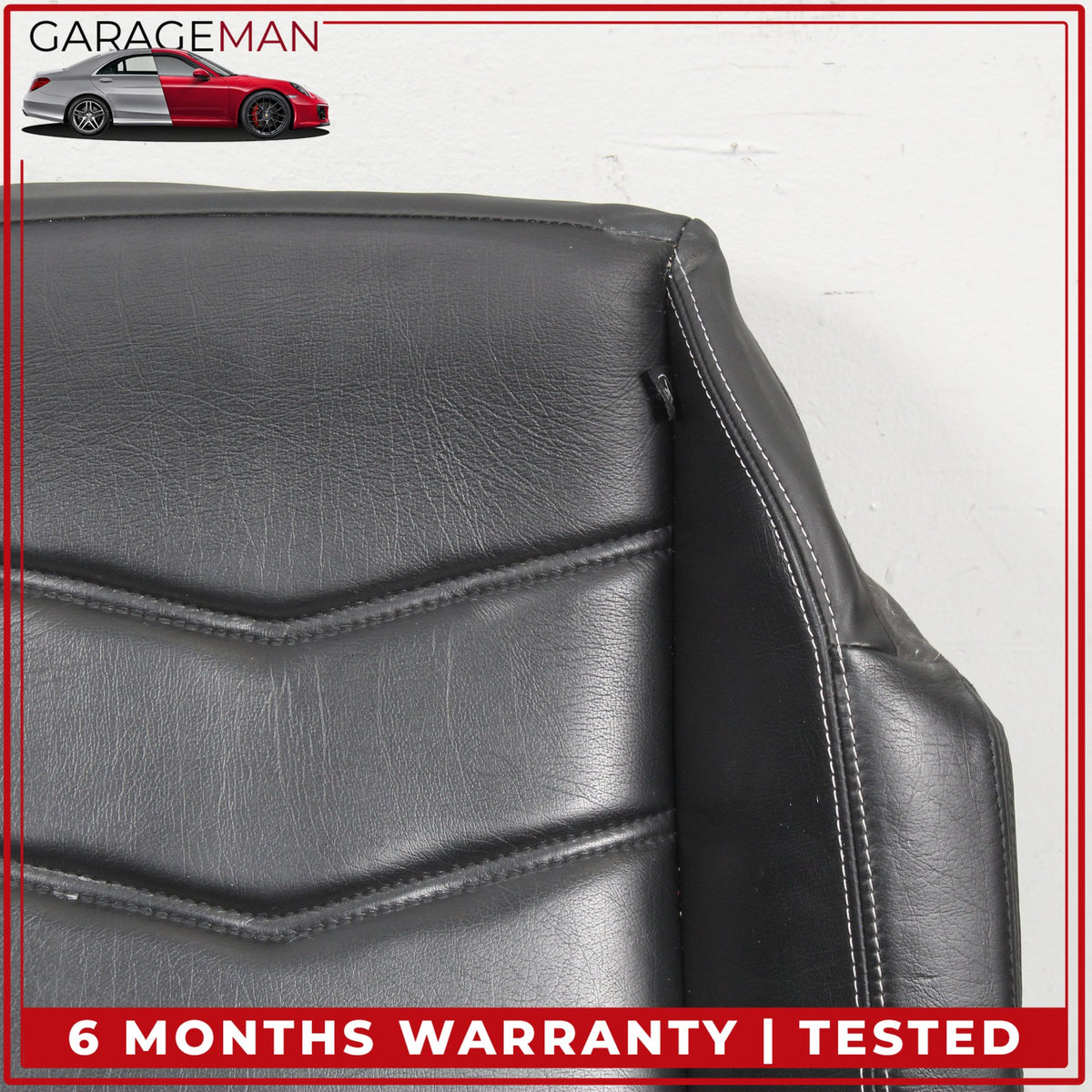 2013-2019 Maserati GranTurismo Rear Right Bottom Lower Seat Cushion Black OEM