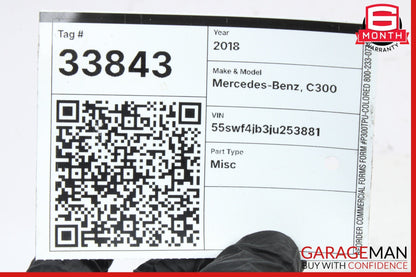 2014-2018 Mercedes-Benz C300 W205 Rear Blind Spot Radar Sensor Module 0009056103