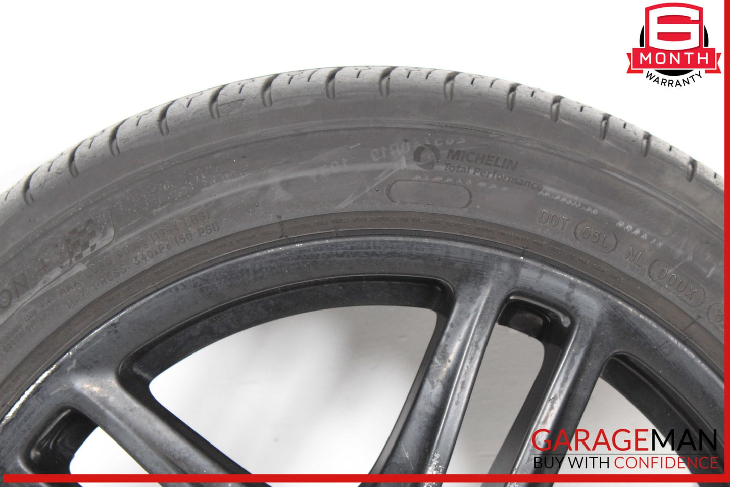 10-16 Porsche Panamera 970 9 x 19 19" Front Wheel Rim w/ Tire 97036215804 OEM