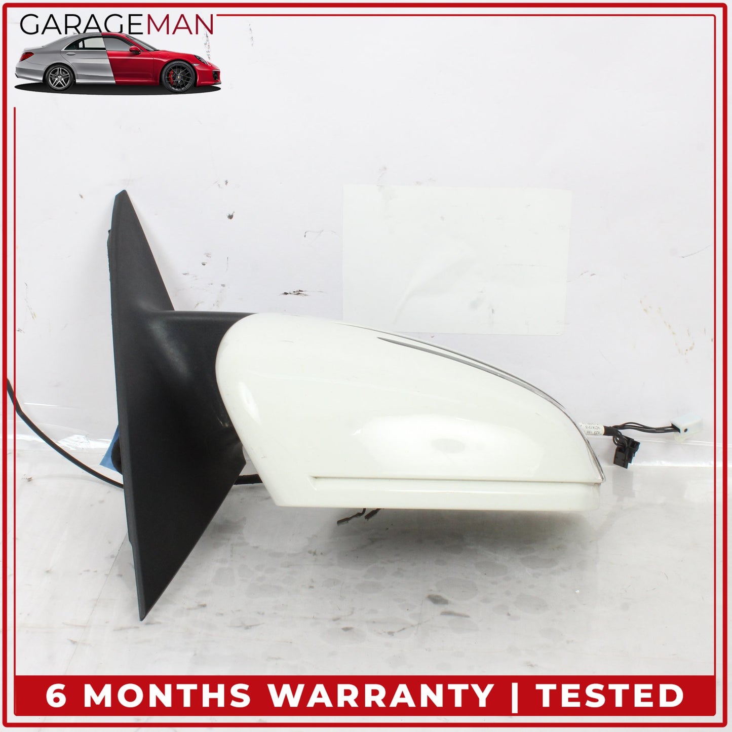 2014-2019 Mercedes W117 CLA250 Front Right Door Rear View Mirror w/o Glass OEM