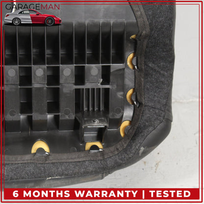 2013-2019 Maserati GranTurismo Rear Right Bottom Lower Seat Cushion Black OEM