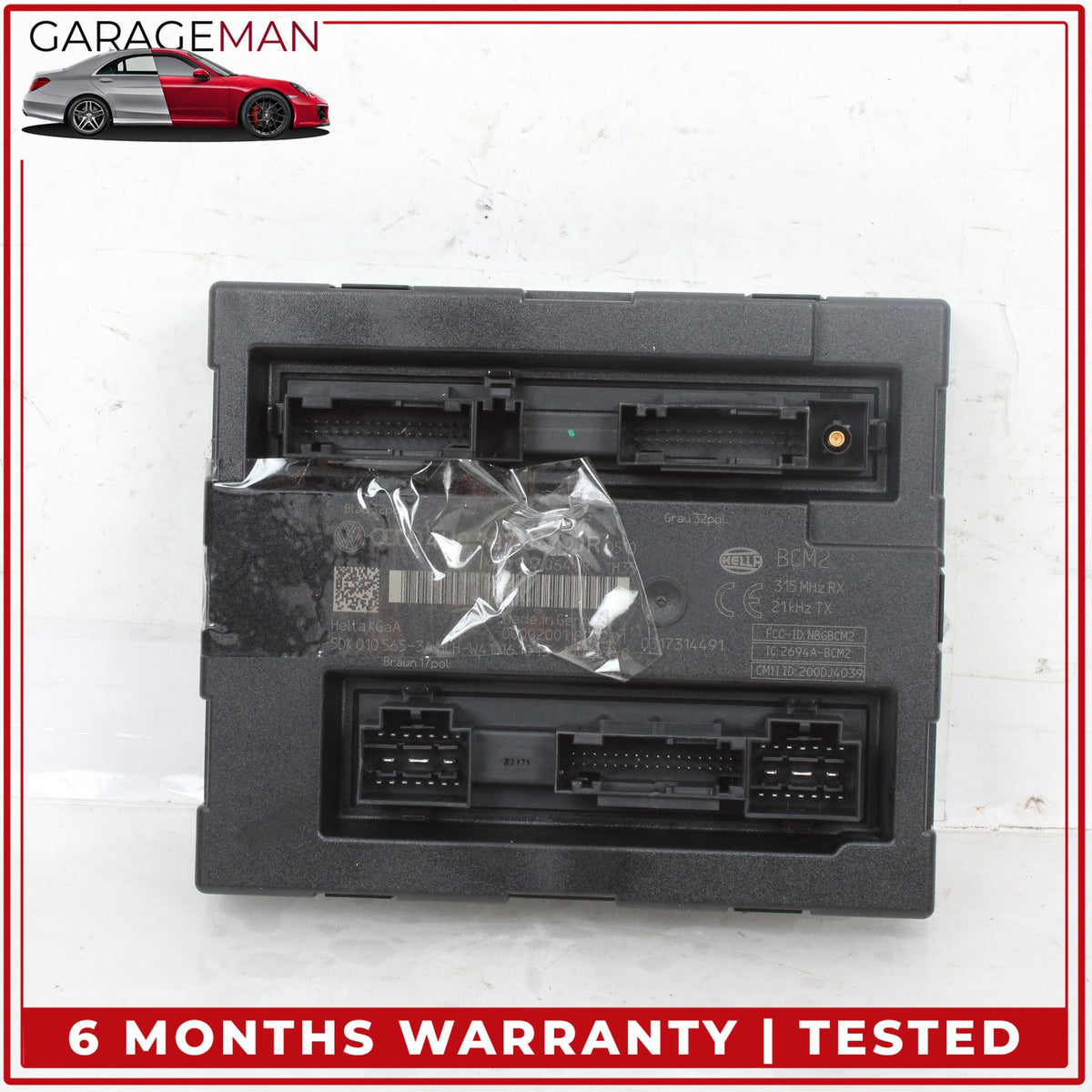 2012-2018 Audi A6 A7 BCM Body Comfort Control Module Unit 4H0907064DR OEM