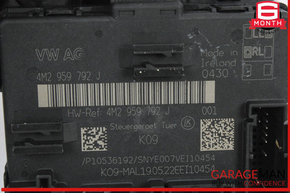 2018-2025 Audi Q5 Right Front Door Control Module 4M2959792J OEM