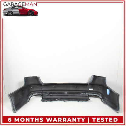 2016-2018 Audi A6 C7 Rear Bumper Cover Assembly Black 4G5807067K OEM