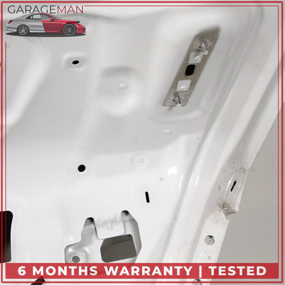 2015-2018 Audi A8 S8 Rear Tailgate Trunk Lid Panel Glacier White Metallic OEM