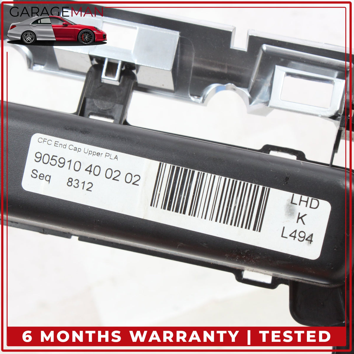 2014-2022 LR Range Rover Sport L494 Rear Center Console Air Vent Trim Assy OEM