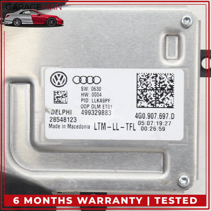 2013-2017 Audi Q5 SQ5 LED DRL Head Light Headlight Ballast Module 4G0907697D OEM