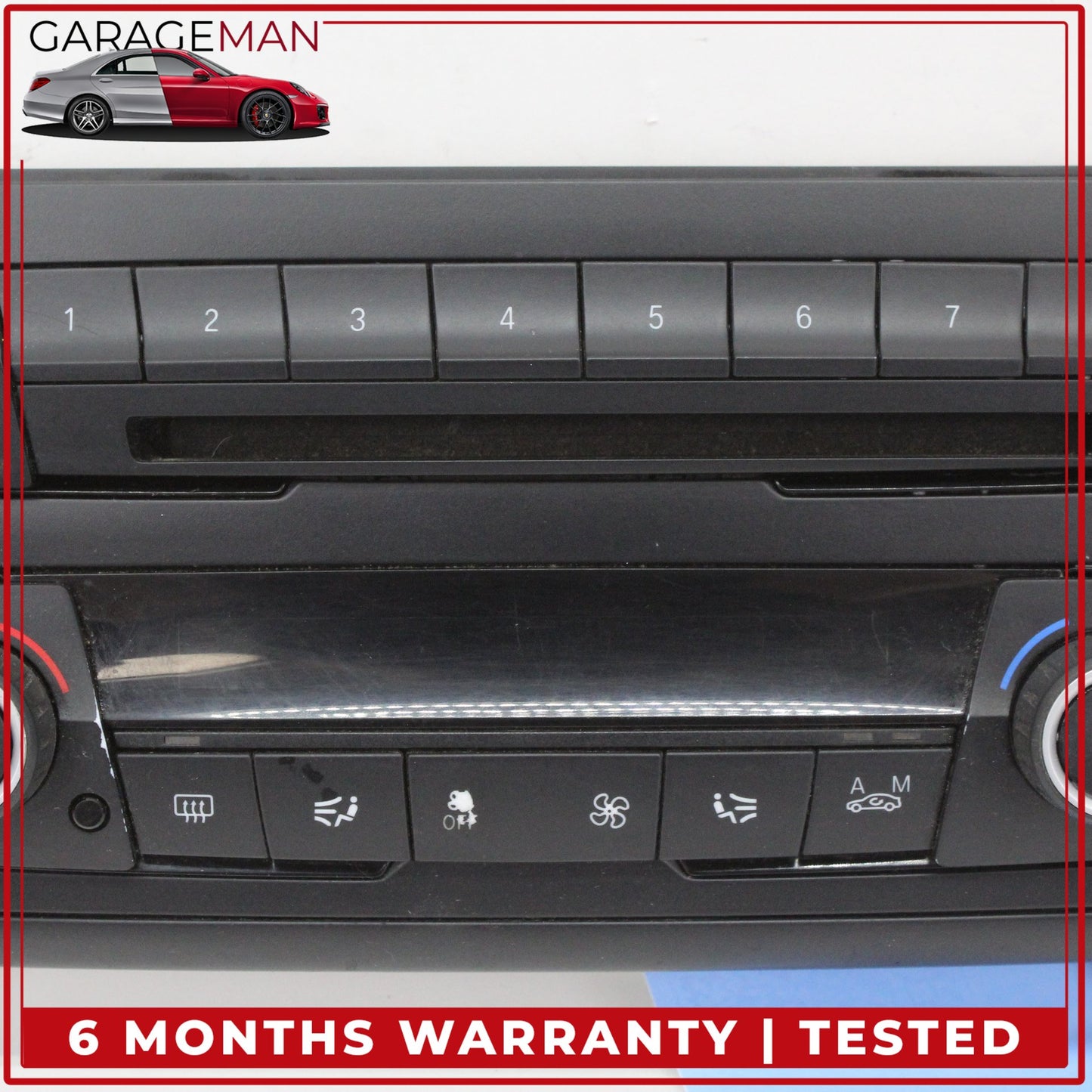 2012-2018 BMW 328d A/C Climate Control Operating Audio Unit Panel Assembly