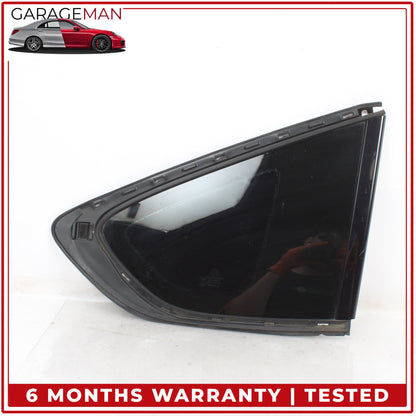 2010-2017 BMW 550i GT F07 Rear Right Passenger Side Quarter Window Glass OEM