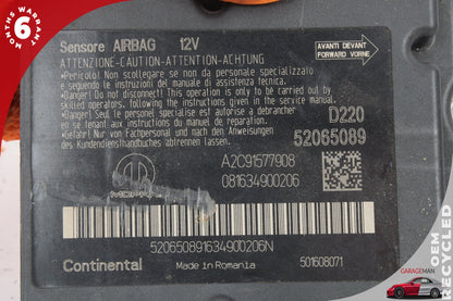 2014-2017 Fiat 500L Hatchback Airbag Sensor 52065089 Genuine
