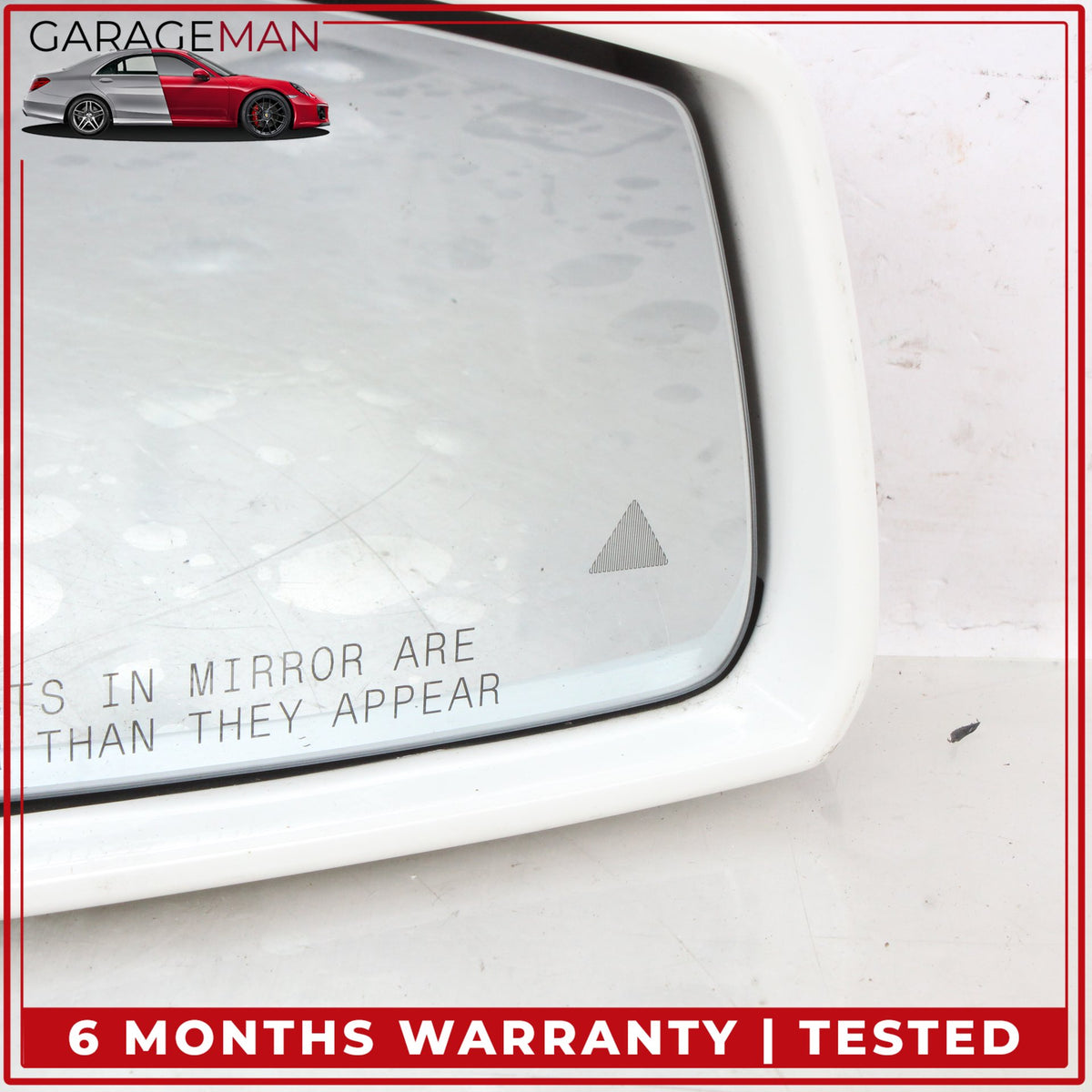2015-2020 Mercedes X156 GLA250 Right Door Rear View Mirror w/ Blind Spot OEM