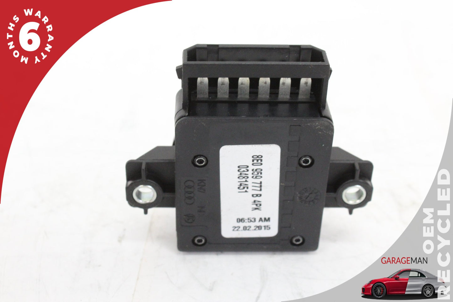 2012-2018 Audi A7 Front Left and Right Lumbar Seat Control Switch 8E0959777B OEM