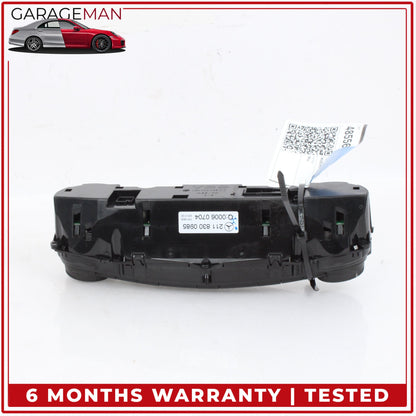 2003-2009 Mercedes W211 E320 AC Temperature Climate Control Panel 2118300985 OEM