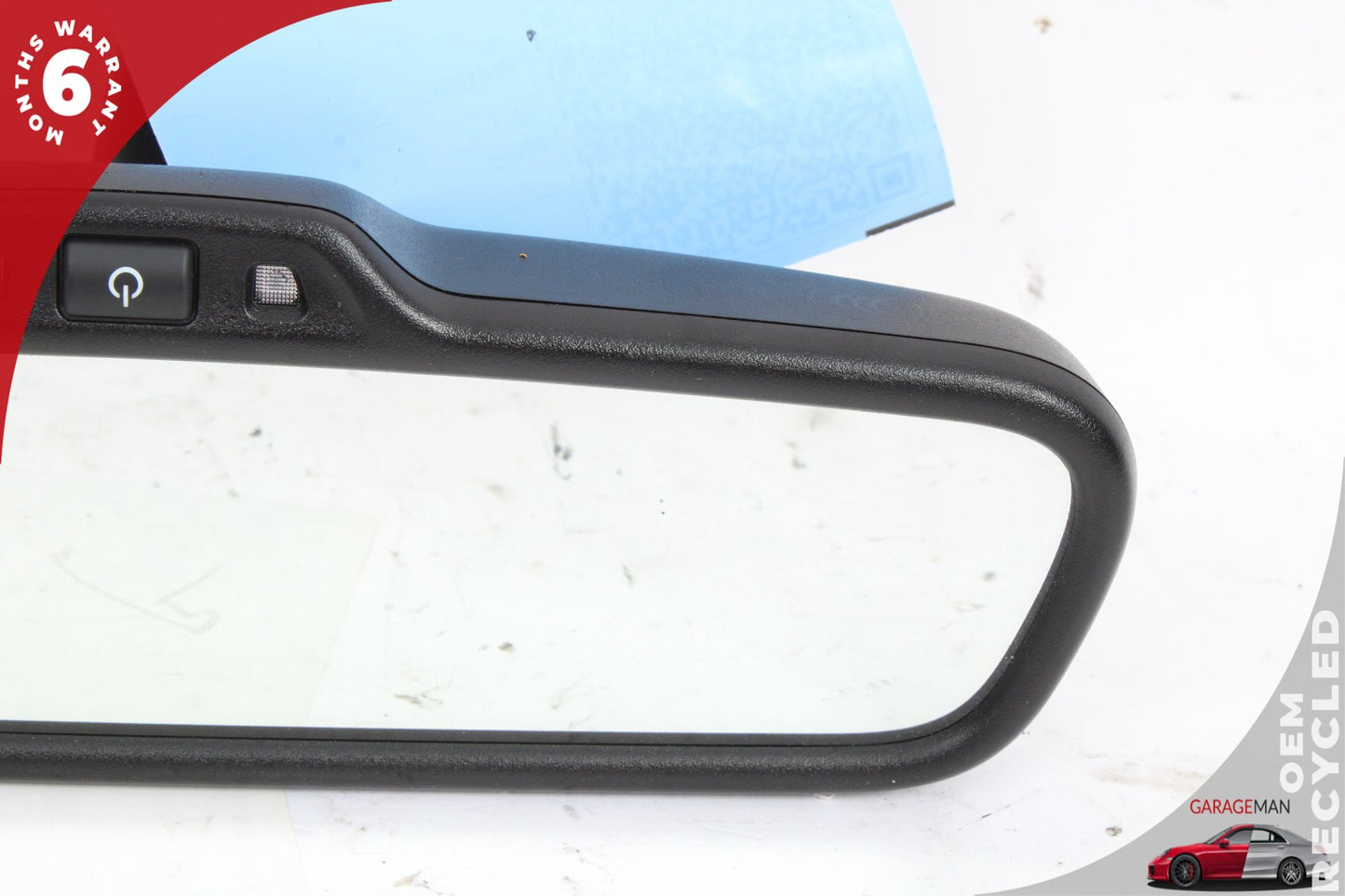 2012-2018 Audi A6 A7 S6 Interior Rear View Mirror Black 8T0857511AB OEM