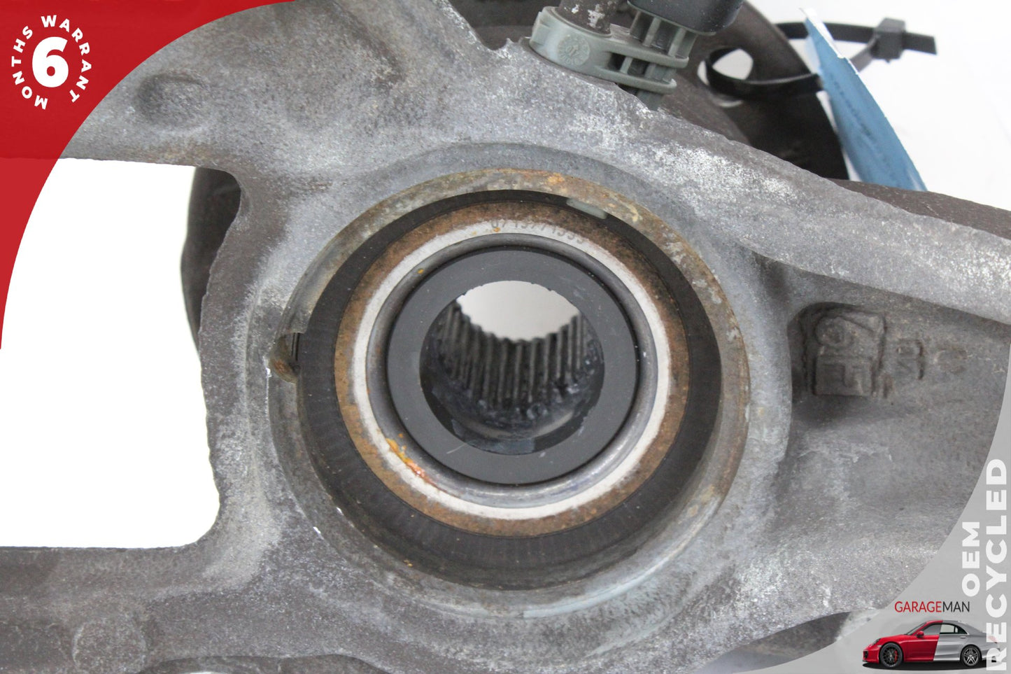 2003-2010 Audi Q7 Front Left Side Spindle Knuckle Wheel Hub 7L0407257A OEM