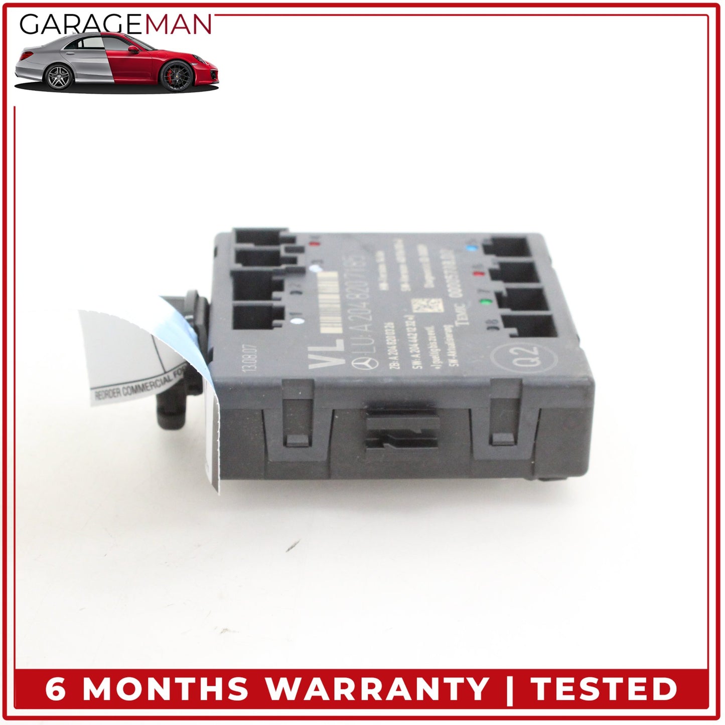 2008-2018 Mercedes-Benz C300 w204 Sedan Front Left Driver Side Door Control Module Unit 2048207185 OEM