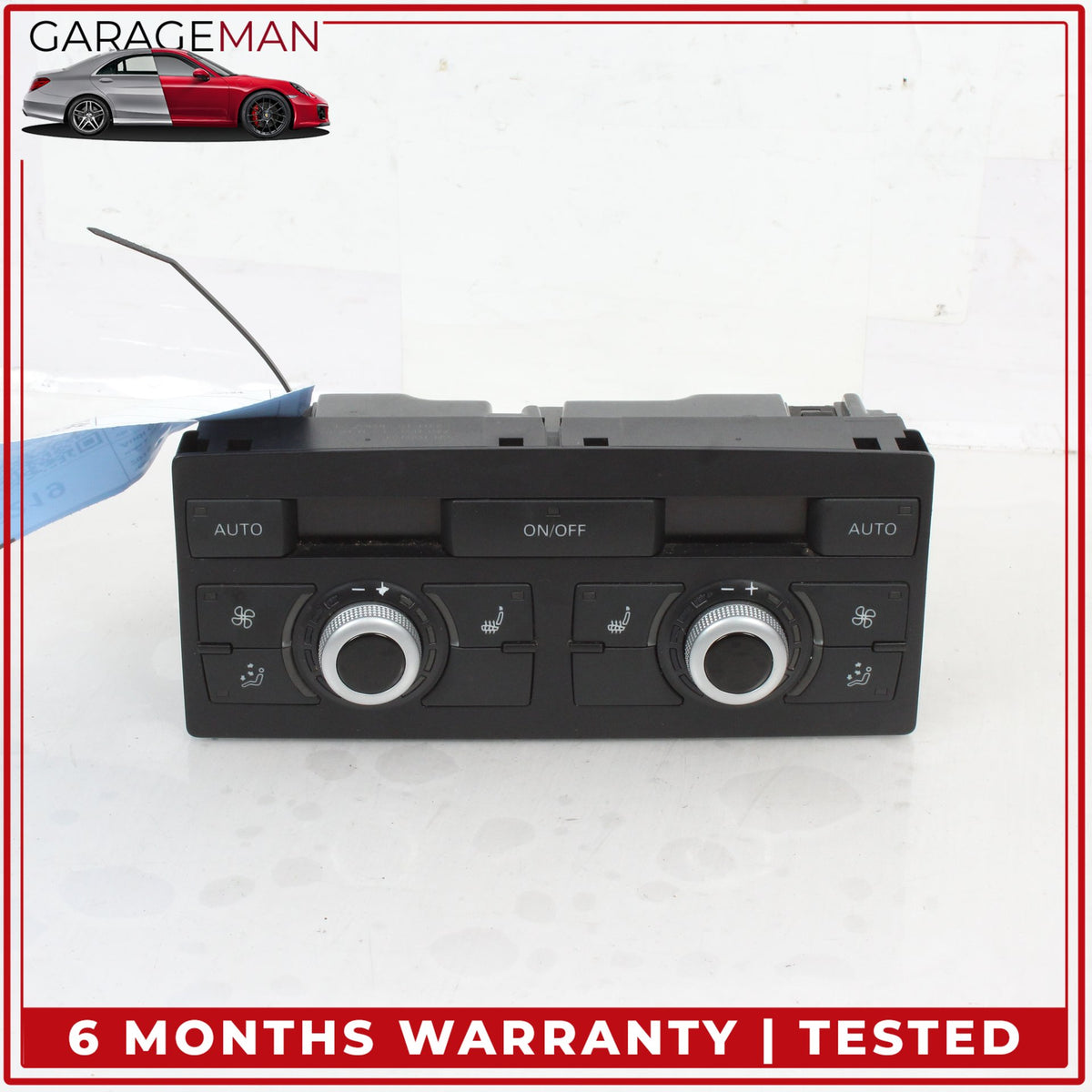 2010-2015 Audi Q7 Rear Center AC Climate Control Switch Panel 4L0919158AE OEM