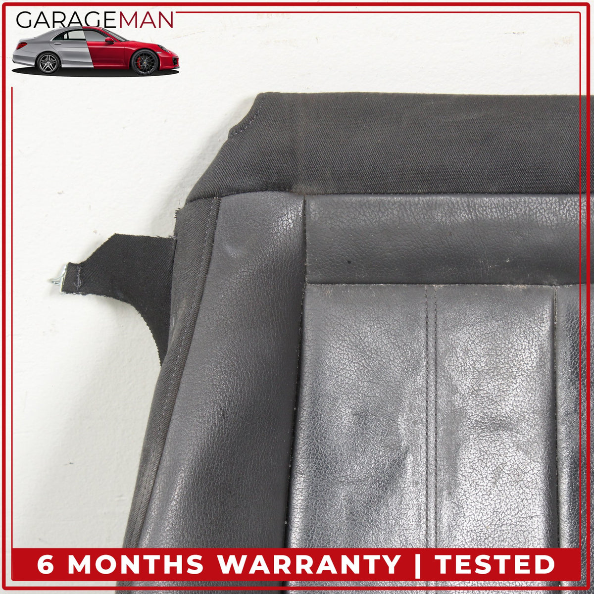2012-2018 Audi A6 A7 Front Right Side Lower Bottom Seat Cushion Black OEM