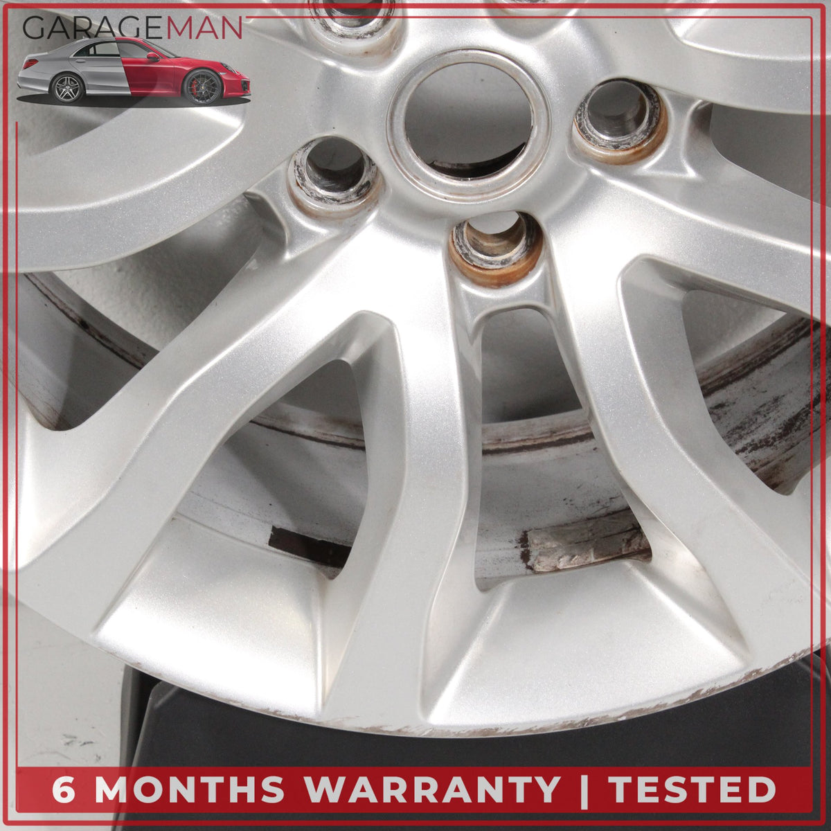 2014-2022 LR Range Rover Sport L494 8.5 x 20 20" Wheel Rim Silver DK621007DB OEM