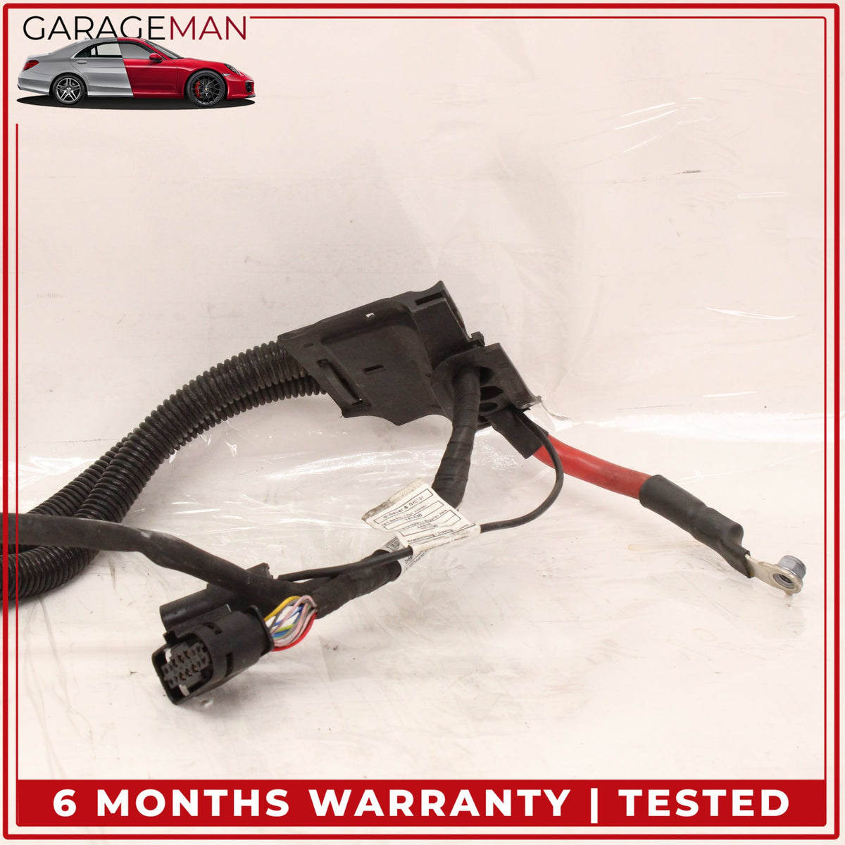 2015-2017 Mercedes-Benz S550e W222 Engine Starter Motor Wire Wiring Harness OEM