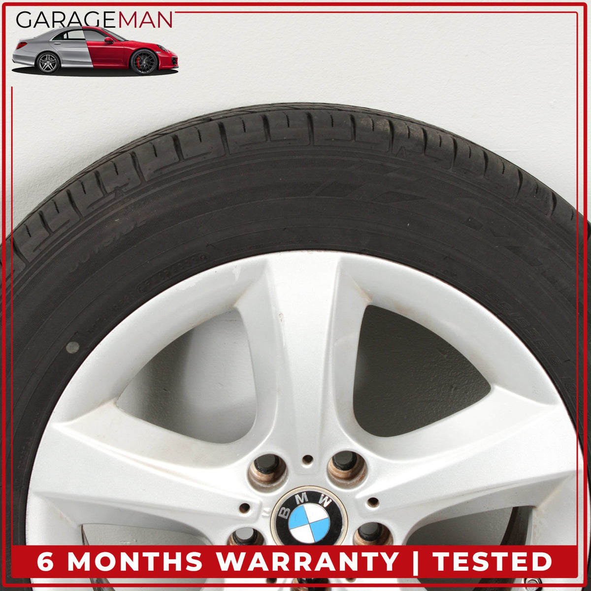 2007-2013 BMW X5 E70 Front or Rear Wheel Rim w/ Tire 8.5JX18EH2 IS46 6772243 OEM