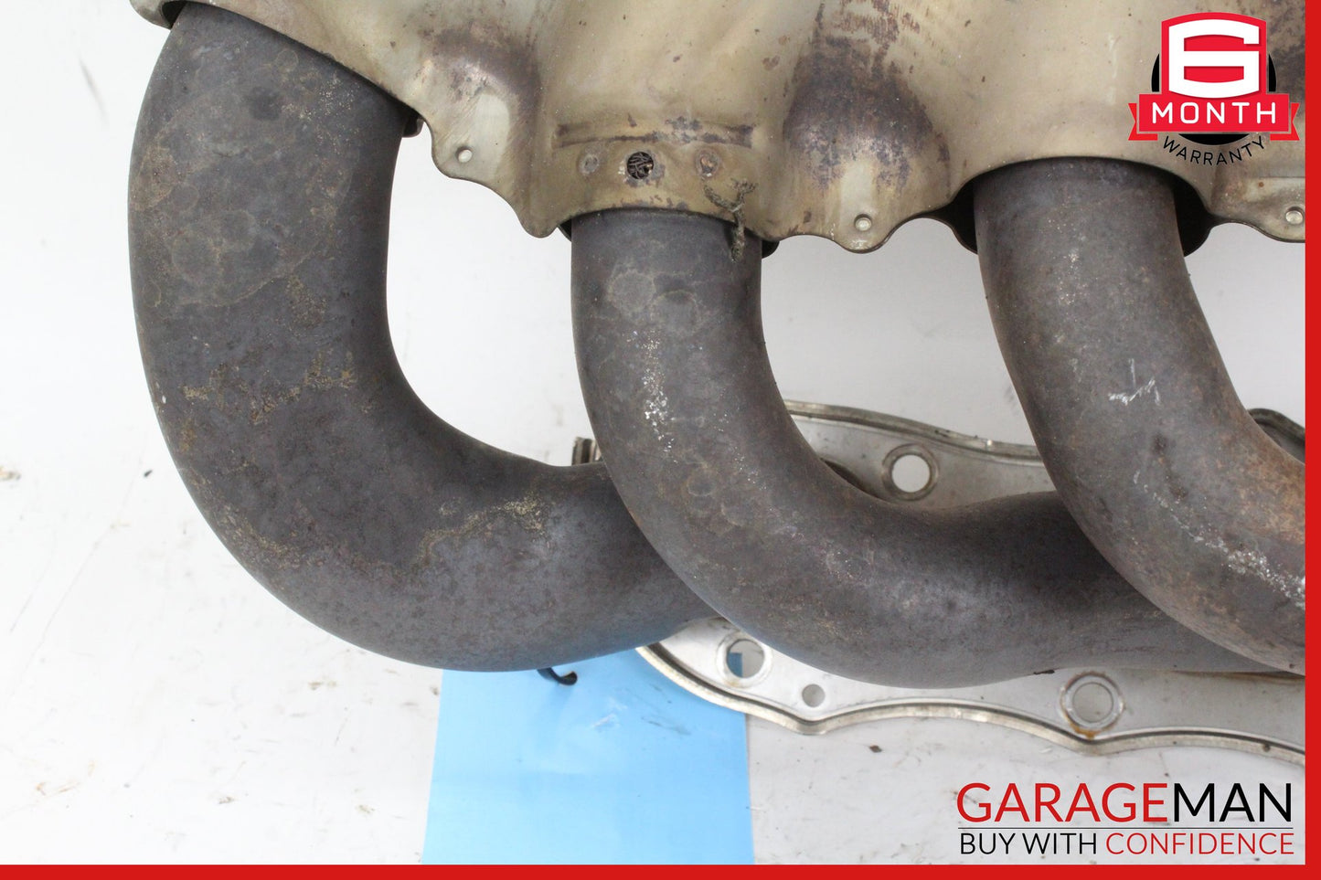 2014-2016 Porsche Cayman 981 Left Side Exhaust Manifold Catalytic Converter OEM
