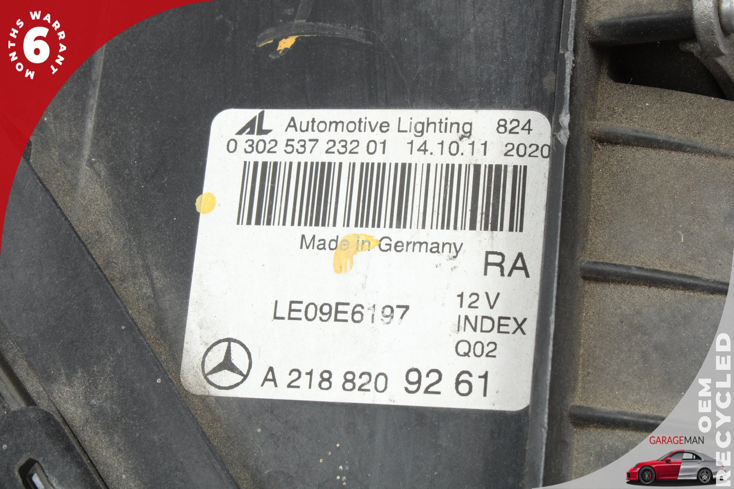 2012-2014 Mercedes-Benz CLS550 W218 Coupe Front Right Head Light Lamp Bi-Xenon 218820926112