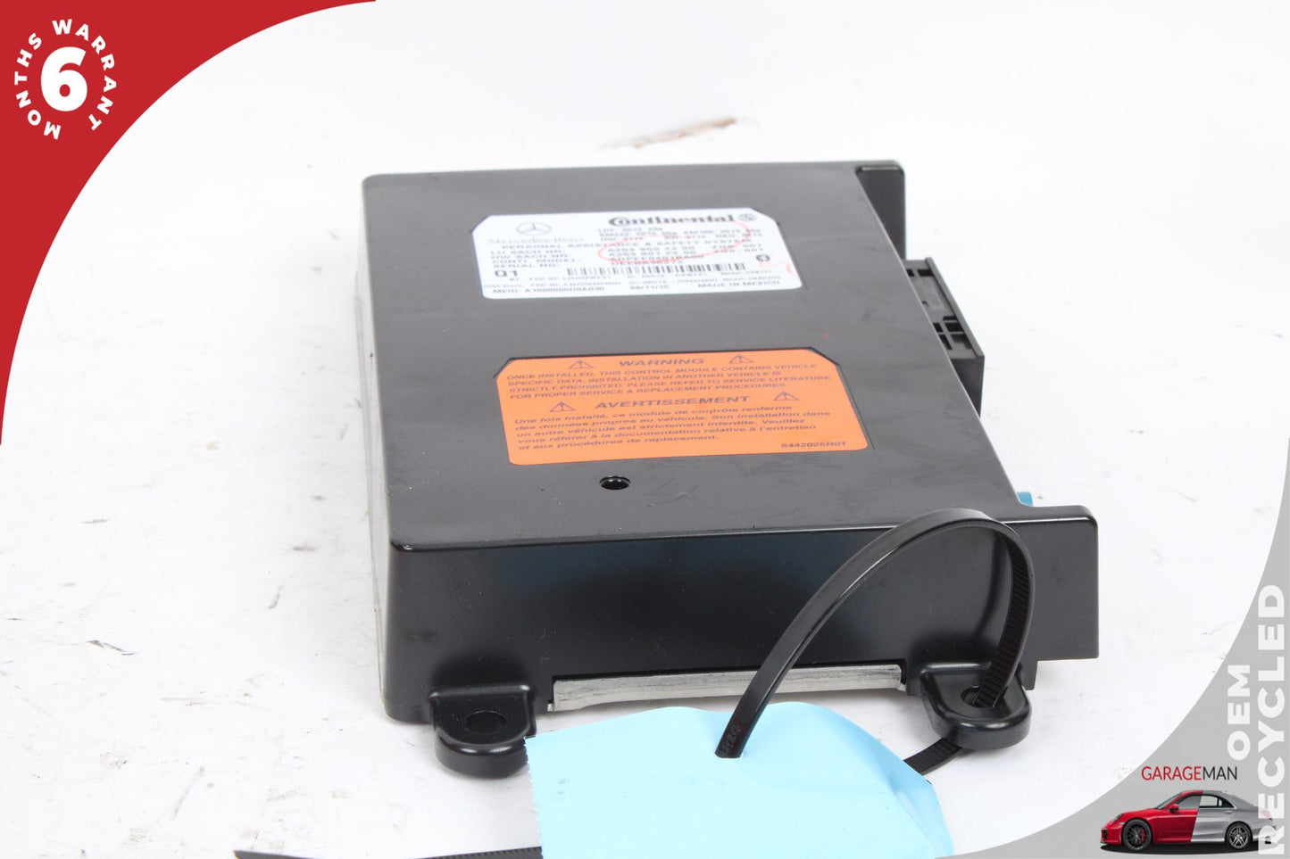 12-20 Mercedes-Benz C300 W205 Communication Control Module 2539004400 OEM