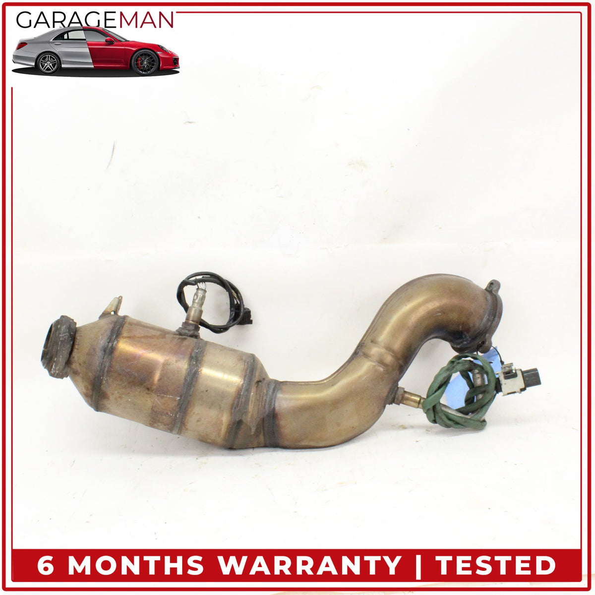2012-2015 Mercedes W204 C250 SLK250 M271 Exhaust Downpipe 2124903136 OEM