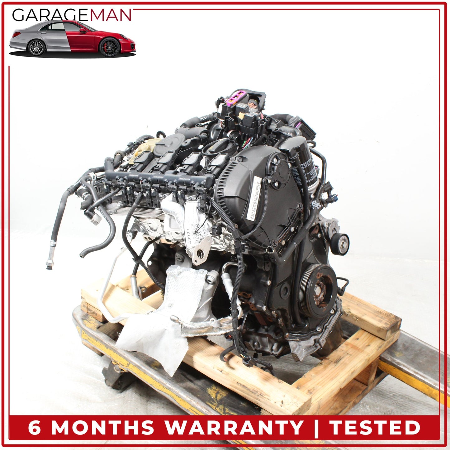 2014-2016 Audi A6 AWD 2.0L Turbo I4 Engine Motor Assembly CAED mileage 91k
