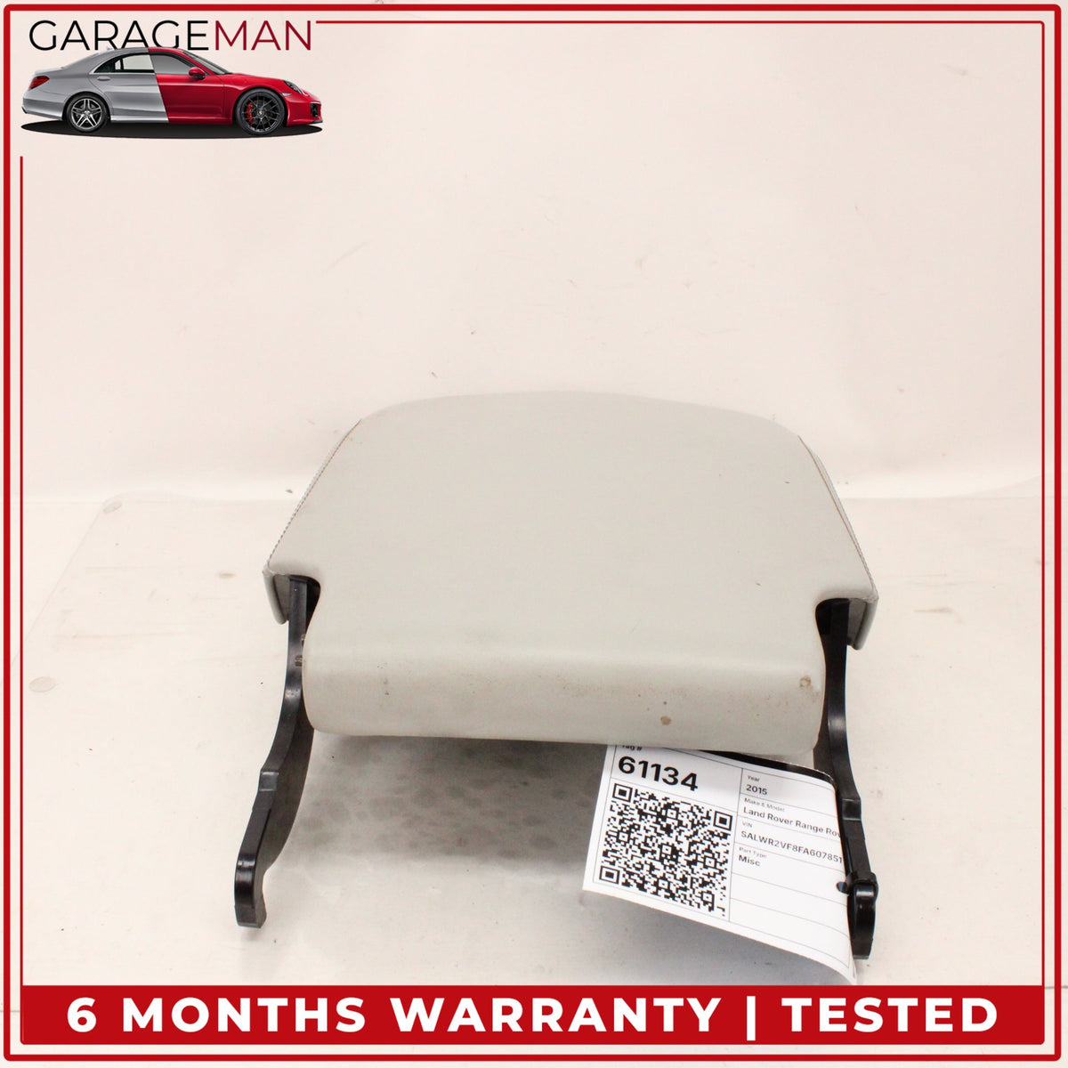 2014-2017 Land Rover Range Rover Sport L494 Front Center Armrest Lid Cover OEM