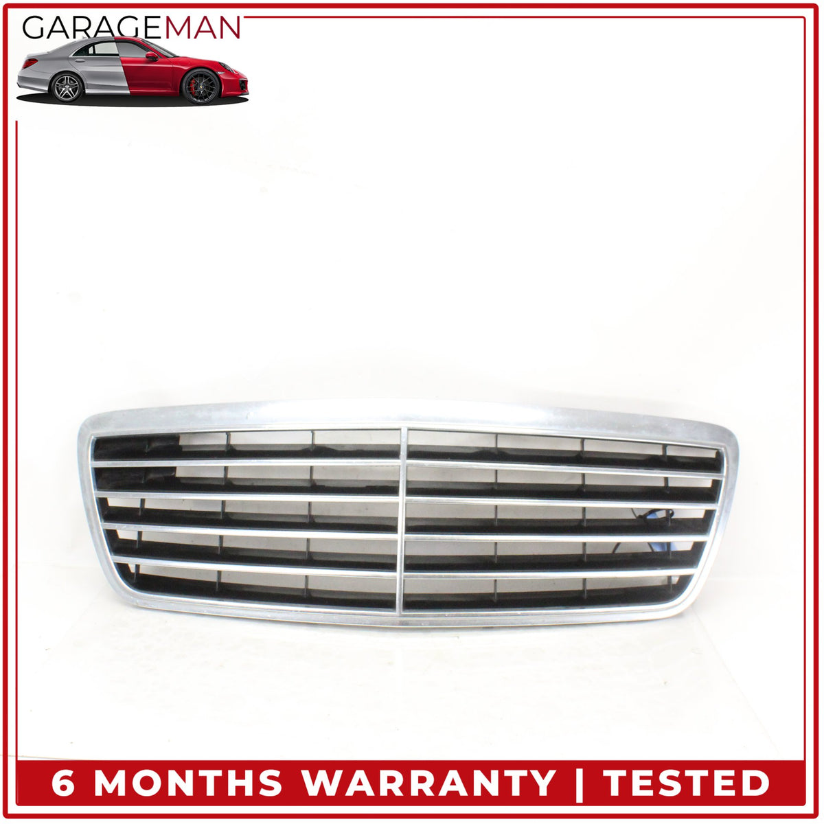 2000-2003 Mercedes-Benz E320 Front Hood Radiator Grille 2108800683 OEM