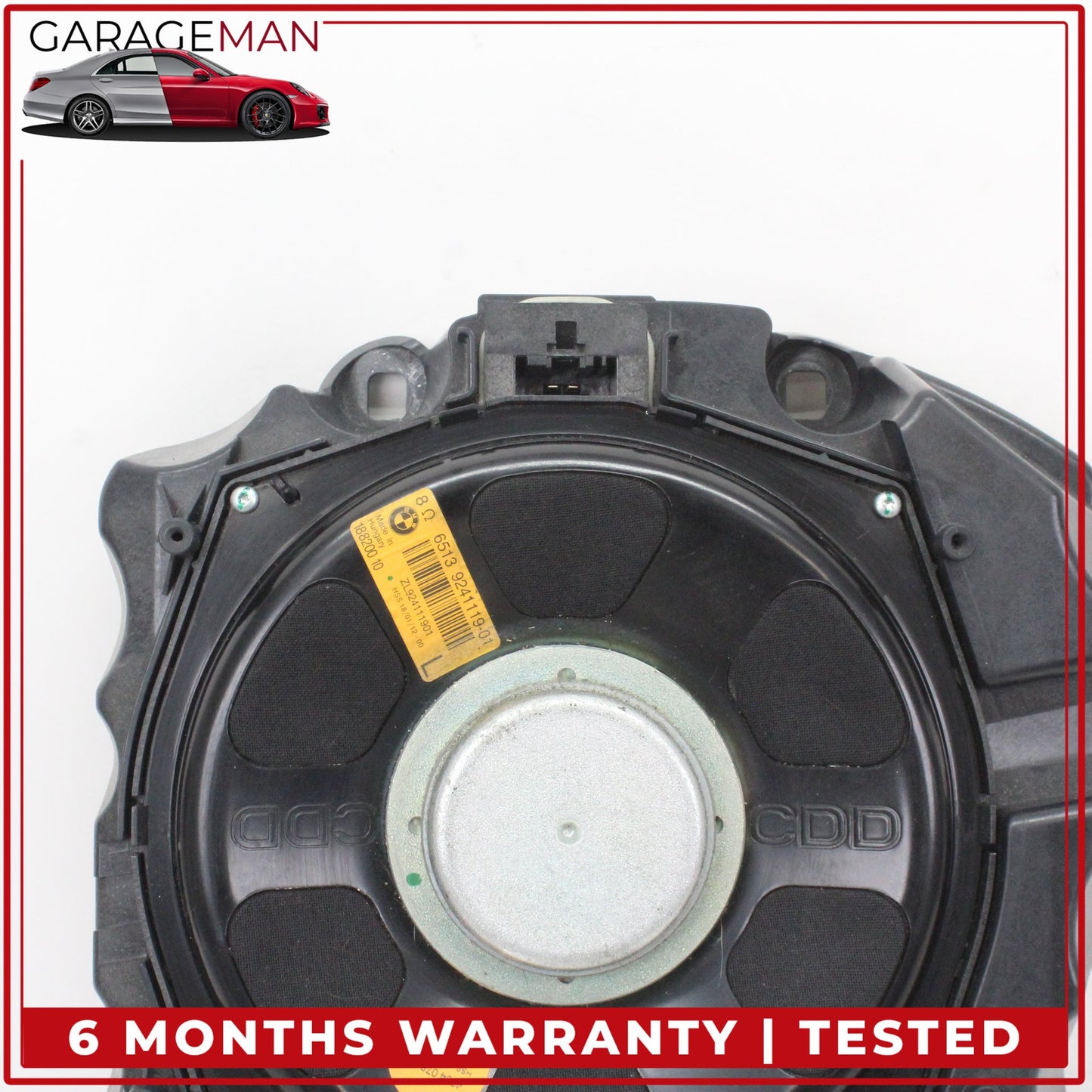 2010-2017 BMW 550i F07 Front Left and Right Side Audio Sound Subwoofer Set OEM